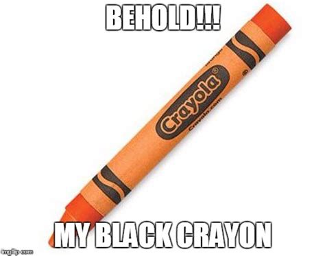 black crayon meme|More.